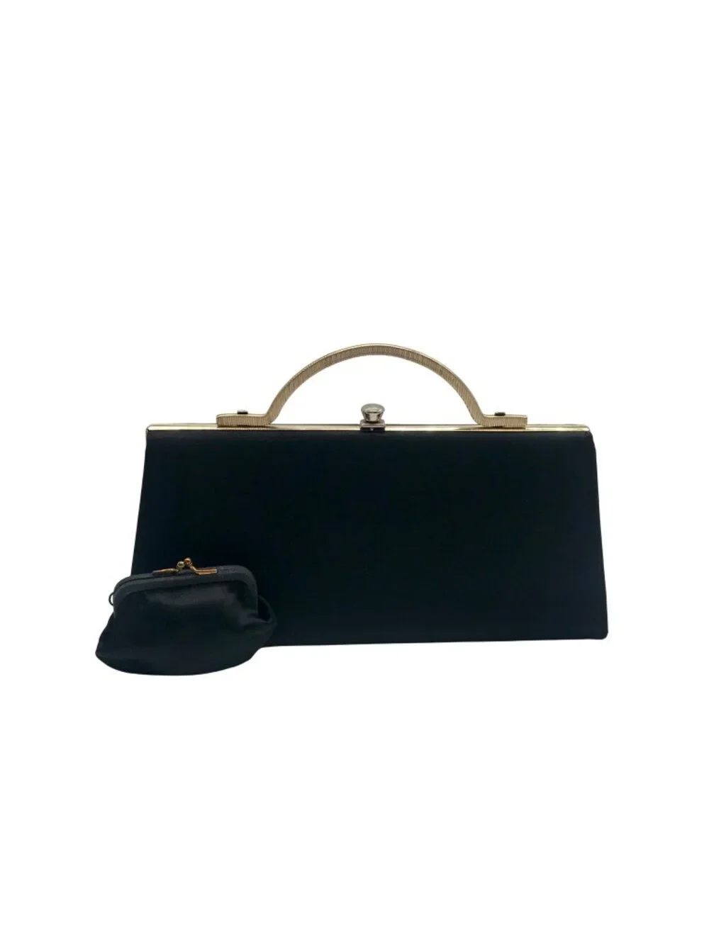 After Five Black Vintage Evening Handbag